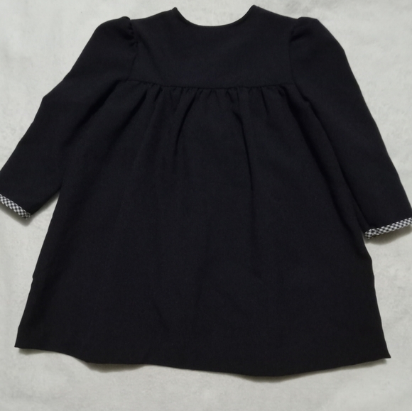 5 for $10 Rare Editions Navy & Yellow Floral 2 Button Top Coat size 2T - Picture 4 of 7